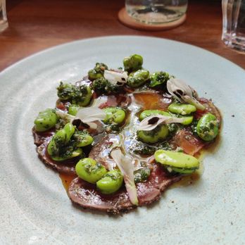 The Four Horsemen - Lamb carpaccio - Wine Bars Near Me - Brooklyn, New York