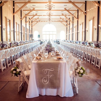 Bliss Elevated - Beautiful farm tables with monogramed runners at Crooked Willow Farm. - Wedding Planning Near Me - Denver, Colorado