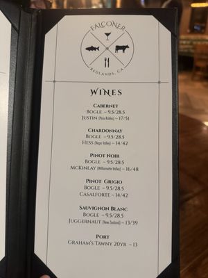 Menu photo 3 Falconer of Redlands Redlands, CA Menu photo 3 Falconer of Redlands Redlands, CA