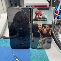 Mobile Phone screen Repairs - Get your Repairs done Fast and easy!
My hands can have a repair done and up and running in 15 minutes!
We are fast, affordable, knowledgeable with a mind aimed to satisfy your repair stresses and needs Mobile Phone screen Repairs - Get your Repairs done Fast and easy!
My hands can have a repair done and up and running in 15 minutes!
We are fast, affordable, knowledgeable with a mind aimed to satisfy your repair stresses and needs
