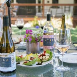 Myka Estates - Summer fun wine tasting.