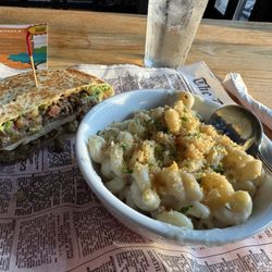Fourth Street Taproom & Kitchen - Crunchwrap and Mac and cheese