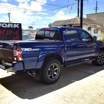 Revision Audio - Volk TE37's on 2104 Toyota Tacoma - Car Stereo Installation Near Me - Honolulu, Hawaii Revision Audio - Volk TE37's on 2104 Toyota Tacoma - Car Stereo Installation Near Me - Honolulu, Hawaii