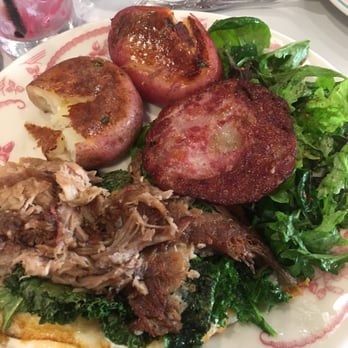 Talula's - GF pastrami kale and eggs with potatoes instead of bread - Pizza Near Me - Asbury Park, New Jersey