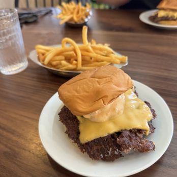 Frank and Patty's - Patty Burger, side of fries - Cocktail Bars Near Me - Virginia Beach, Virginia Frank and Patty's - Patty Burger, side of fries - Cocktail Bars Near Me - Virginia Beach, Virginia