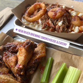 New River Brewing - Brisket bowl. Thai things - Breweries Near Me - West Jefferson, North Carolina