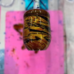 Hawaii Fluid Art - Resin tumbler on spinner