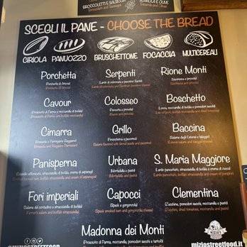 Mizio's Street Food - Sandwiches Near Me - Rome, RM