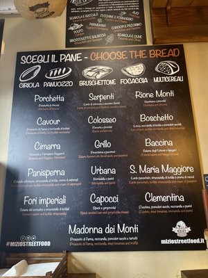 Menu photo 1 Mizio's Street Food Rome, RM