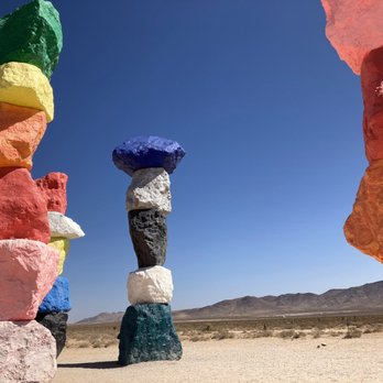Seven Magic Mountains - Public Art Near Me - Las Vegas, Nevada