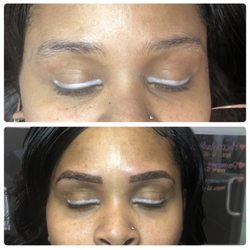 Microblading By Missy Kayy - Before and after