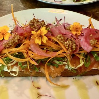 Loam - Pacific Northwest salmon toast. - Breakfast & Brunch Near Me - Dayton, Oregon Loam - Pacific Northwest salmon toast. - Breakfast & Brunch Near Me - Dayton, Oregon