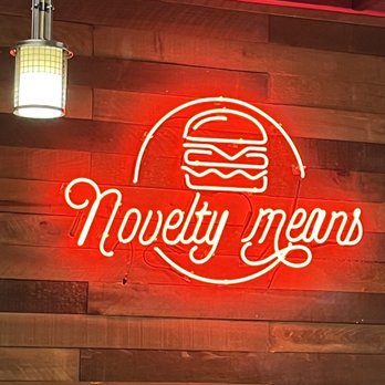 Novelty Eats - Neon decor - Comfort Food Near Me - Bronx, New York