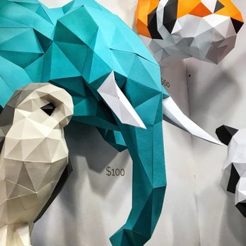 One Of A Kind - Really cool Low Poly crafts.  DIY paper art kits - Arts & Crafts Near Me - Toronto, Ontario
