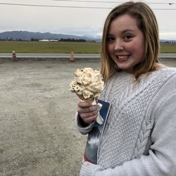 Lopez Island Creamery Scoop Stand - Meet the 'double' scoop!