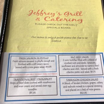 Jeffrey's Grill & Catering - New American Near Me - Carmel, California Jeffrey's Grill & Catering - New American Near Me - Carmel, California