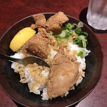 Momiji - Small karaage bowl. A little sad - Ramen Near Me - Colma, California