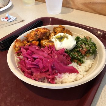 Ghassan's Fresh Mediterranean Eats - Rice bowl--pickled cabbage. - Middle Eastern Near Me - Greensboro, North Carolina Ghassan's Fresh Mediterranean Eats - Rice bowl--pickled cabbage. - Middle Eastern Near Me - Greensboro, North Carolina