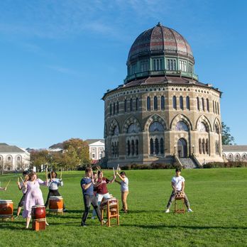 Union College - Taiko (Japanese ensemble drumming) near the Nott Memorial - Colleges & Universities Near Me - Schenectady, New York Union College - Taiko (Japanese ensemble drumming) near the Nott Memorial - Colleges & Universities Near Me - Schenectady, New York
