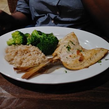 Estia's Kouzina - Snapper with broccoli and rice - Mediterranean Near Me - Belmont, North Carolina Estia's Kouzina - Snapper with broccoli and rice - Mediterranean Near Me - Belmont, North Carolina