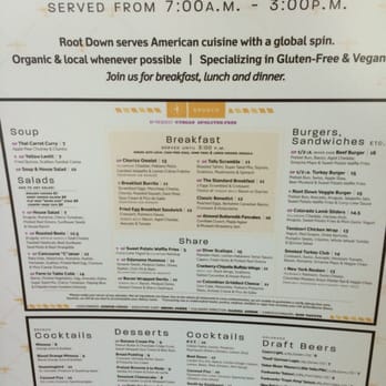 Root Down DIA - Healthy vegan restaurant at Denver airport! Yum - New American Near Me - Denver, Colorado Root Down DIA - Healthy vegan restaurant at Denver airport! Yum - New American Near Me - Denver, Colorado