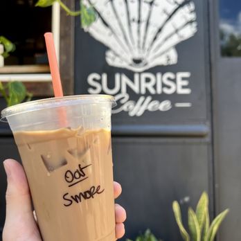Sunrise Coffee - Iced S'more Latte (w/ oat milk) - Coffee & Tea Near Me - Lihue, Hawaii Sunrise Coffee - Iced S'more Latte (w/ oat milk) - Coffee & Tea Near Me - Lihue, Hawaii