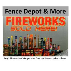 Fence Depot - Cornwall's Fireworks Store.
Largest selection of Cakes, Roman Candles, Smhttps://www.anythinggoesauction.ca/Browse/C1052443/FI