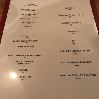 Montréal Plaza - Menu (9/21/2017) - Canadian (New) Near Me - Montreal, Quebec
