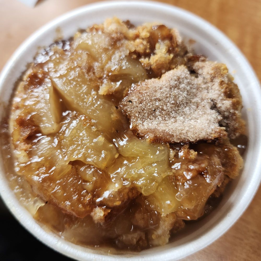 Luby's - Apple cobbler - American Near Me - Houston, Texas Luby's - Apple cobbler - American Near Me - Houston, Texas