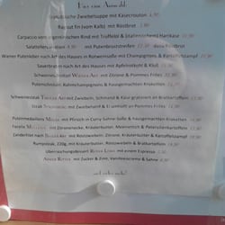 Marktrestaurant - Auswahl der Speisen