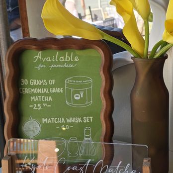 Kyoto Coast Matcha - Service counter displays - Coffee & Tea Near Me - San Diego, California Kyoto Coast Matcha - Service counter displays - Coffee & Tea Near Me - San Diego, California