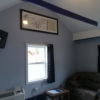 Shayne's Place - Cabin 14, living room, pull out bed - Hotels Near Me - Mio, Michigan Shayne's Place - Cabin 14, living room, pull out bed - Hotels Near Me - Mio, Michigan