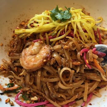 Malai Kitchen - Shrimp pad Thai. All the other shrimp sink to the bottom. - Vietnamese Near Me - Southlake, Texas Malai Kitchen - Shrimp pad Thai. All the other shrimp sink to the bottom. - Vietnamese Near Me - Southlake, Texas
