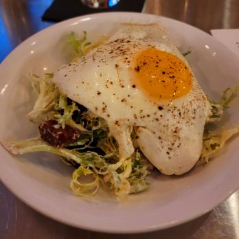 LeoGreta - Frisee & Lardon salad - Italian Near Me - Carnegie, Pennsylvania LeoGreta - Frisee & Lardon salad - Italian Near Me - Carnegie, Pennsylvania