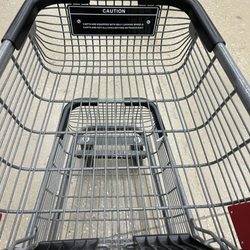 Target - Shopping cart wheels locked up in the store. Lol.....