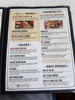 Menu photo 4 Jax At The Tracks Truckee, CA Menu photo 4 Jax At The Tracks Truckee, CA
