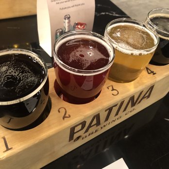 Patina Brewing - Flight of beer~ - Brewpubs Near Me - Port Coquitlam, British Columbia Patina Brewing - Flight of beer~ - Brewpubs Near Me - Port Coquitlam, British Columbia