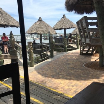 The Conch House Restaurant - View from indoor dining room. - Caribbean Near Me - Saint Augustine, Florida