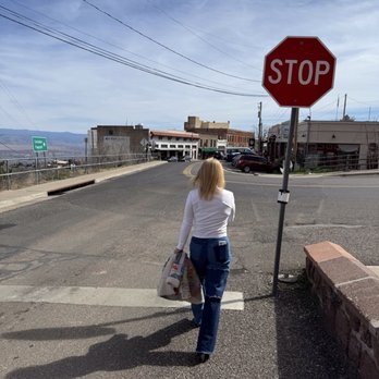 Jerome Ghost Tours - My wife's rear view! - Walking Tours Near Me - Jerome, Arizona