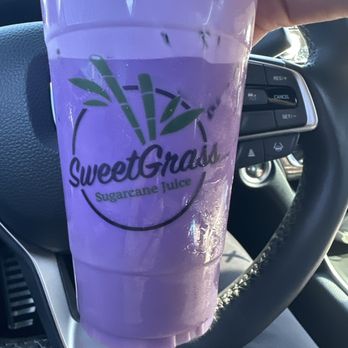 Sweet Grass Sugarcane Juice - Ube dream - Juice Bars & Smoothies Near Me - Carson, California
