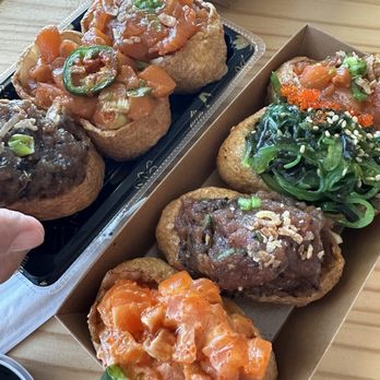 Rice Theory - Stuff it in a tofu pouch. Whatever, just stuff it! - Japanese Near Me - Sacramento, California Rice Theory - Stuff it in a tofu pouch. Whatever, just stuff it! - Japanese Near Me - Sacramento, California