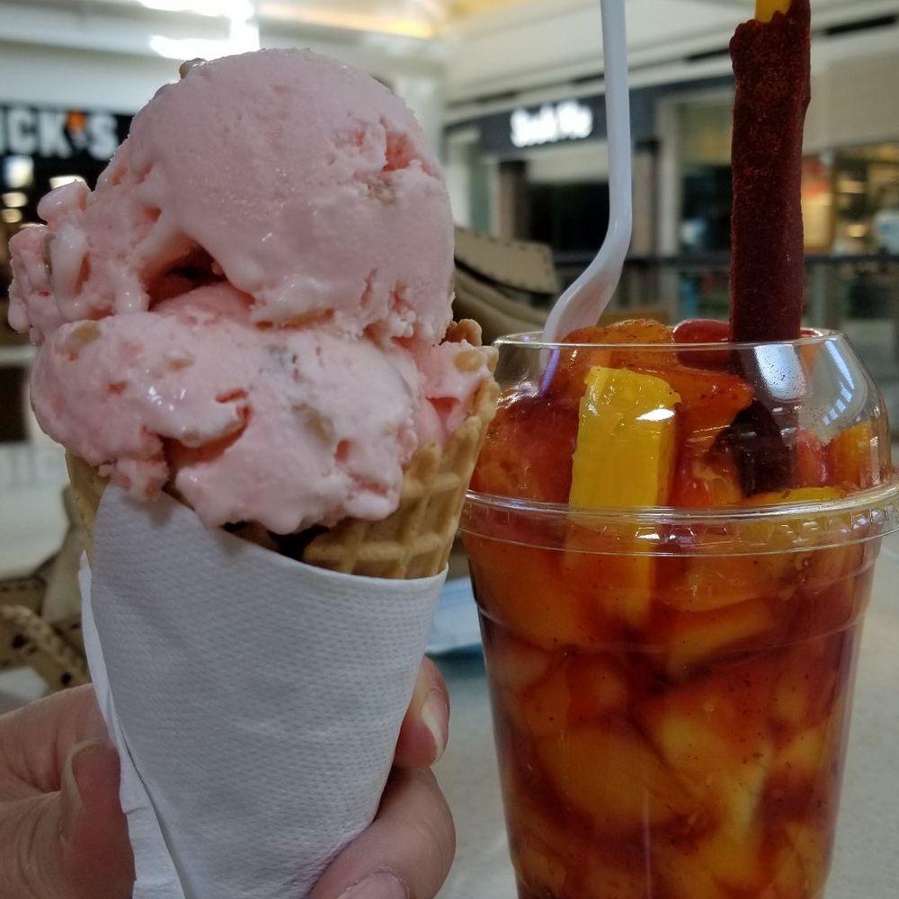 Tarasco Flor de Michocan - Pine nut ice cream cone and of course Chamango with mango ice cream for Yu-go - Ice Cream & Frozen Yogurt Near Me - Henderson, Nevada Tarasco Flor de Michocan - Pine nut ice cream cone and of course Chamango with mango ice cream for Yu-go - Ice Cream & Frozen Yogurt Near Me - Henderson, Nevada