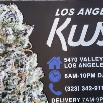 LA Kush - Business Catd - Cannabis Dispensaries Near Me - Los Angeles, California