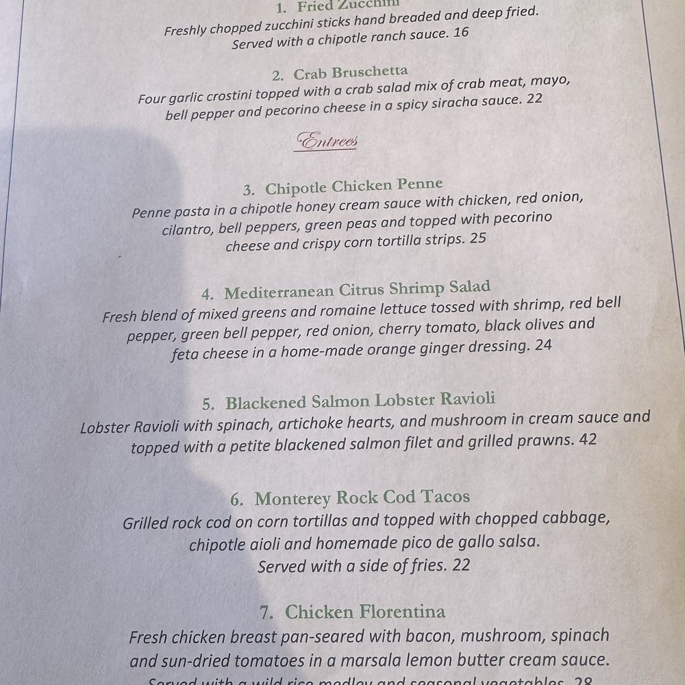 Louie Linguini's - Specials Menu - Seafood Near Me - Monterey, California Louie Linguini's - Specials Menu - Seafood Near Me - Monterey, California