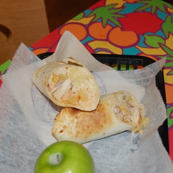 Tropical Smoothie Cafe - My Beachside bbq wrap up close! - Juice Bars & Smoothies Near Me - Maumee, Ohio