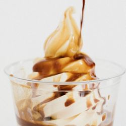 Twisters Ice Cream Cafe - Affogato - Espresso with our premium soft serve vanilla.