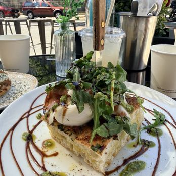 Caffè Valencia - Fig N Pig Focaccia - Coffee & Tea Near Me - Brooklyn, New York