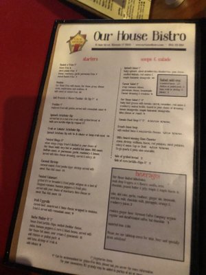 Menu photo 5 Our House Bistro Winooski, VT Menu photo 5 Our House Bistro Winooski, VT