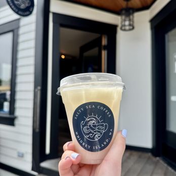 Salty Sea Coffee - Golden Sands Refresher - Coffee & Tea Near Me - Langley, Washington Salty Sea Coffee - Golden Sands Refresher - Coffee & Tea Near Me - Langley, Washington