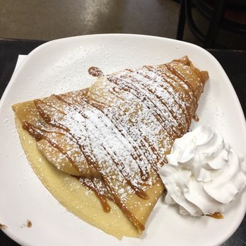 Caramelo Café - Gloria crepe; cajeta , pecans and cream - Creperies Near Me - La Puente, California Caramelo Café - Gloria crepe; cajeta , pecans and cream - Creperies Near Me - La Puente, California